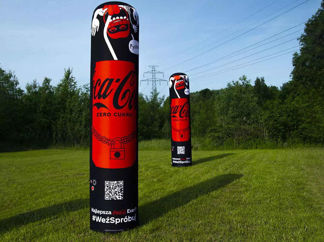 Konstantdruck-Säulen Cola Zero