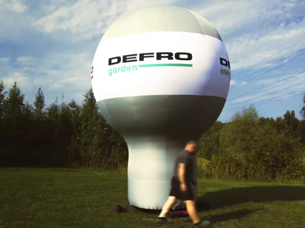 Werbeballon Defro