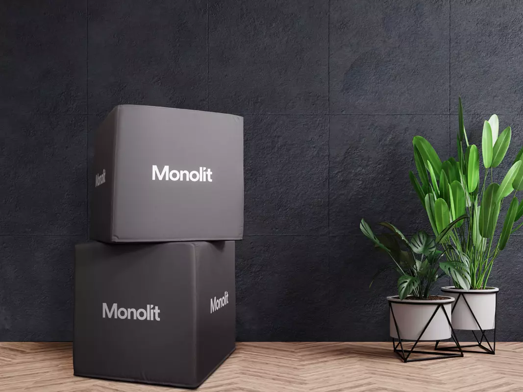 Werbewürfel – Monolith